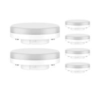 ledscom.de 6 pezzi lampadina GX53 LED, bianco caldo (2700 K), 6,2 W, 509lm, 97°, opaco
