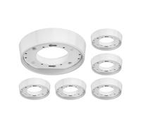ledscom.de 6 pezzi Plafoniera/porta lampada INEL, bianco, 1x GX53 max. 25W