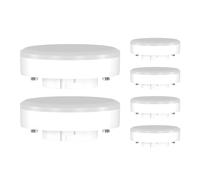 ledscom.de 6 pezzi lampadina GX53 LED, bianco caldo (2700 K), 10,6 W, 1038lm, 115°, opaco