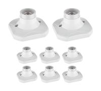 ledscom.de 8 pz. plafoniera/porta lampada ELEKTRA, bianco, 1x E27 max. 60W