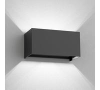 ledscom.de Applique CUBEL per esterni, antracite, IP65, Up