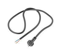 ledscom.de Cavo di collegamento per sistema a innesto NEMO (IP44), 1 m, nero, 2 x 0,75 mm²