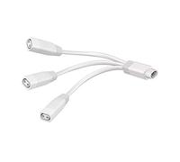ledscom.de Distributore a 3 vie per sistema a innesto SPIDER, 0,25 m, bianco