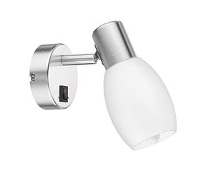 ledscom.de Lampada da parete LUPI con interruttore, in andela E14 LED Filamento 3.567W 452lm bianco caldo