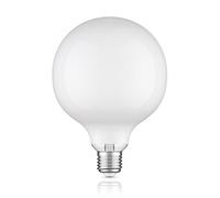 ledscom.de Lampadina LED E27, G125, bianco caldo (2700 K), 6,2 W, 845lm, vetro smerigliato extra opaco