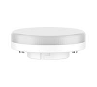 ledscom.de Lampadina LED GX53, bianco caldo (2700 K), 6,3 W, 541lm, dimmer a 3 livelli, opaca