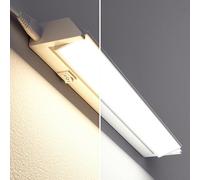 Luce LED sottopensile LIWO 35cm con cavo di collegamento, orientabile 470lm