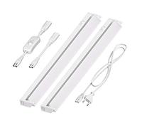 ledscom.de Luce sottopensile a LED LIWO 58cm, orientabile, con interruttore, 19,1474W, 1080lm ciascuno, bianco, set di 2