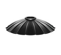 ledscom.de Paralume, nero, Ø 245 mm