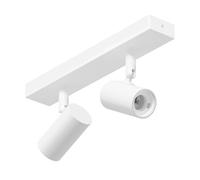 ledscom.de Plafoniera FARE, 2 luci, bianco opaco, 2x E27 max. 60W