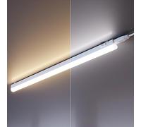 ledscom.de Set di 3 luci LED sottopensile Rigel, ciascuna di 57,3 cm - temperatura di colore regolabile /, 24,984W, ciascuna di 830lm