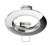 ledscom.de Telaio di montaggio a soffitto CIRC, rotondo, cromo lucido