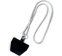 LEDSHLIU Catena Del Telefono Mobile Regolabile Grigio Pieno-Diamond Appeso Al Collo Cordino Del Telefono Decorazione Del Telefono Mobile Del Pendente Della Cassa Del Telefono Guarnizione Set