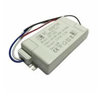 LEDSone Alimentatore a tensione costante con driver, trasformatori a bassa tensione per strisce luminose, faretti, display a LED e lampadine (24W)