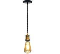 Ledsone Industriale E27 Sostegno Ciondolo Luce Rosone LED Appeso Rétro Lampada