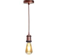 Ledsone Industriale E27 Sostegno Ciondolo Luce Rosone LED Appeso Rétro Lampada