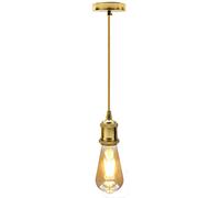 Ledsone Industriale E27 Sostegno Ciondolo Luce Rosone LED Appeso Rétro Lampada