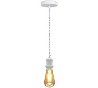 Ledsone Industriale E27 Sostegno Ciondolo Luce Rosone LED Appeso Rétro Lampada
