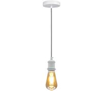 Ledsone Industriale E27 Sostegno Ciondolo Luce Rosone LED Appeso Rétro Lampada