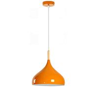 LEDSone Lampada a sospensione moderna a forma di moschea industriale, ideale per sala da pranzo, bar, discoteche e ristoranti (arancione)