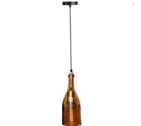 Ledsone Rétro Vino Bottiglia Pendente a Soffitto Paralume Luce Lampadario UK
