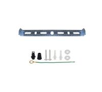 LEDSone Supporto da soffitto da 29,5 cm per lampada per piastra a soffitto supporto supporto per rosetta a soffitto cinghia di montaggio piastra con accessori per casa ufficio lampadario base lampada