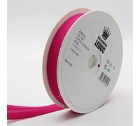 Leduc - 20 metri sbieco di cotone, 30 colori diversi, per cucire pieghe doppie 8 più 20 più 8 mm, qualità italiana, fucsia, 5547