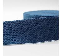 Leduc 3 metri Cinghia di Cotone Bagaglio Maniglia Borsa Cintura Tracolla Imbracatura Zaino Pelletteria Grande Qualità Blu (86) 4cm