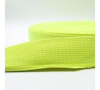 Leduc 3 metri Cinghia di Cotone Bagaglio Maniglia Borsa Cintura Tracolla Imbracatura Zaino Pelletteria Grande qualità Giallo Neon (68) 4cm