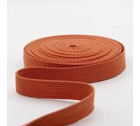 Leduc 3 metri Cinghia di Cotone Bagaglio Maniglia Borsa Cintura Tracolla Imbracatura Zaino Pelletteria Grande Qualità Mattone (66) 2,5 cm
