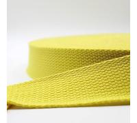 Leduc 3 metri Cinghia di Cotone Bagaglio Maniglia Borsa Cintura Tracolla Imbracatura Zaino Pelletteria Grande Qualità Giallo (94) 3cm