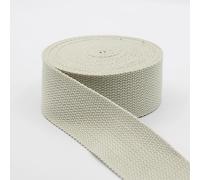 Leduc 3 metri Cinghia di Cotone Bagaglio Maniglia Borsa Cintura Tracolla Imbracatura Zaino Pelletteria Grande Qualità Grigio Chiaro (26) 4cm