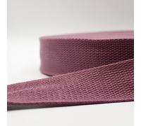 Leduc 3 metri Cinghia di Cotone Bagaglio Maniglia Borsa Cintura Tracolla Imbracatura Zaino Pelletteria Grande Qualità Prugna (55) 3cm