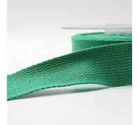 Leduc 3 metri Cinghia di Cotone Bagaglio Maniglia Borsa Cintura Tracolla Imbracatura Zaino Pelletteria Grande Qualità Verde (93) 3cm