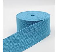 Leduc 3 metri Cinghia di Cotone Bagaglio Maniglia Borsa Cintura Tracolla Imbracatura Zaino Pelletteria Grande Qualità Blu Cielo (35) 5cm