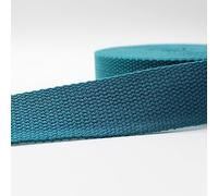 Leduc 3 metri Cinghia di Cotone Bagaglio Maniglia Borsa Cintura Tracolla Imbracatura Zaino Pelletteria Grande Qualità Blu (46) 4cm