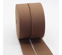 LEDUC 5 m nastro di cinghia cotone pesante Camel (04) 3cm