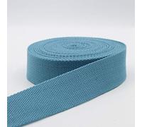 LEDUC 5 m nastro di cinghia cotone pesante Ciano (29) 3cm