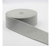 LEDUC 5 m nastro di cinghia cotone pesante Grigio (49) 3cm