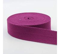 LEDUC 5 m nastro di cinghia cotone pesante Prugna (34) 3cm