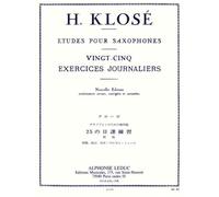 Leduc A. 25 esercizi giornalieri per sassofono Klose Hyacinthe