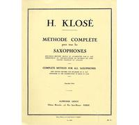 Leduc A. Metodo completo per sassofono 2 parte Klosé Hyacinthe