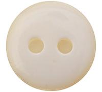 LEDUC Bottoni - 30 Pezzi, Colore Bianco, Misura Lin 18, Materiale Sintetico, 13x12x1 cm, unità