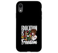 L'educazione alla storia nera è libertà Custodia per iPhone XR