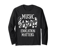 L'educazione musicale è importante per il ritorno a scuola insegnante amante dei gatti Maglia a Manica
