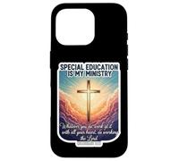 L'educazione speciale cristiana è il mio insegnante di ministero educatore Custodia per iPhone 16 Pro