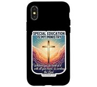 L'educazione speciale cristiana è il mio insegnante di ministero educatore Custodia per iPhone X/XS
