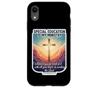 L'educazione speciale cristiana è il mio insegnante di ministero educatore Custodia per iPhone XR