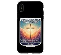 L'educazione speciale cristiana è il mio insegnante di ministero educatore Custodia per iPhone XS Max