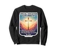 L'educazione Speciale Cristiana è Il Mio Insegnante di Ministero educatore Felpa
